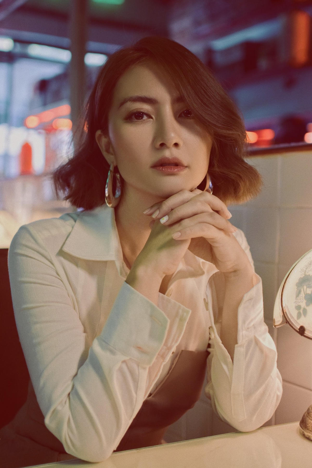 Ngọc Lan "Bắc tiến" nhận phim. 