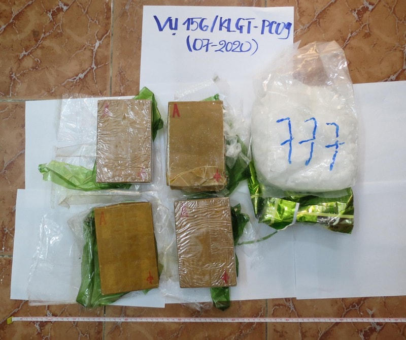 Tang vật trong vụ án.