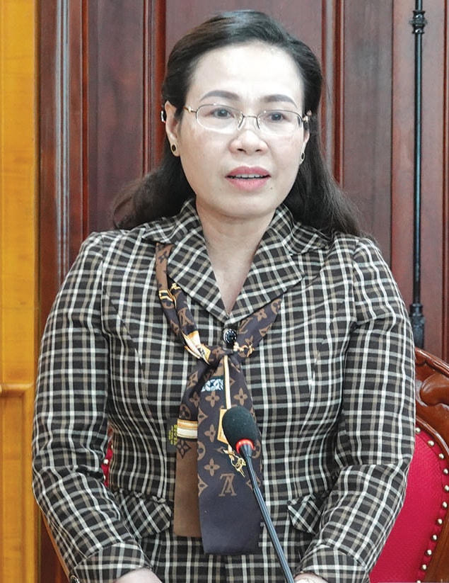 Bà Phạm Thị Hân.