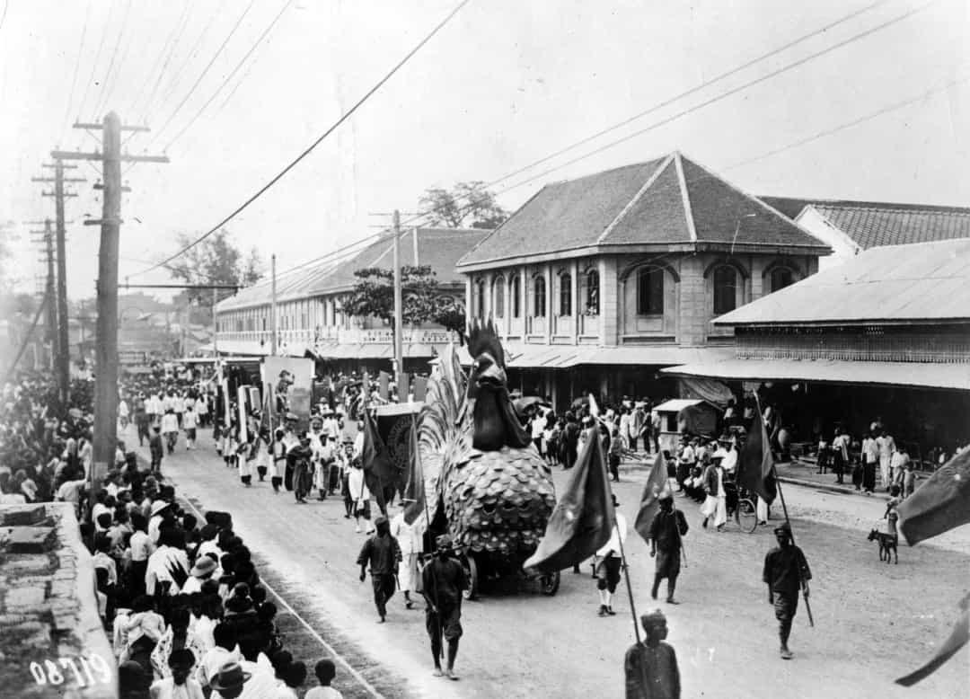 Thủ đô của Thái Lan năm 1945.  