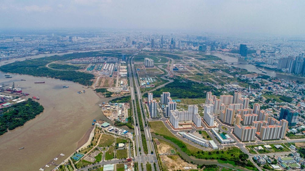 Khu đô thị mới Thủ Thiêm.