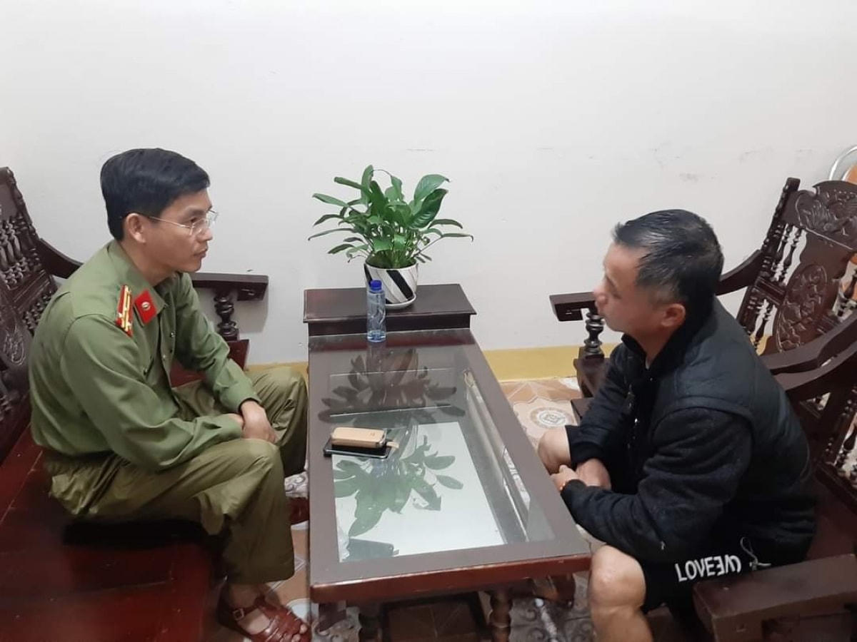 Đối tượng Bùi Đức Lâm.  