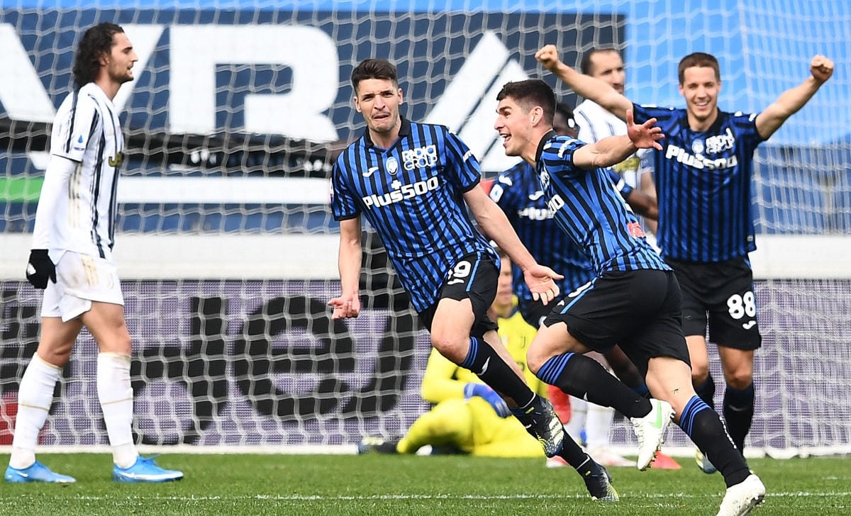 Atalanta chiếm vị trí thứ 3 của Juventus. Ảnh: Getty.  