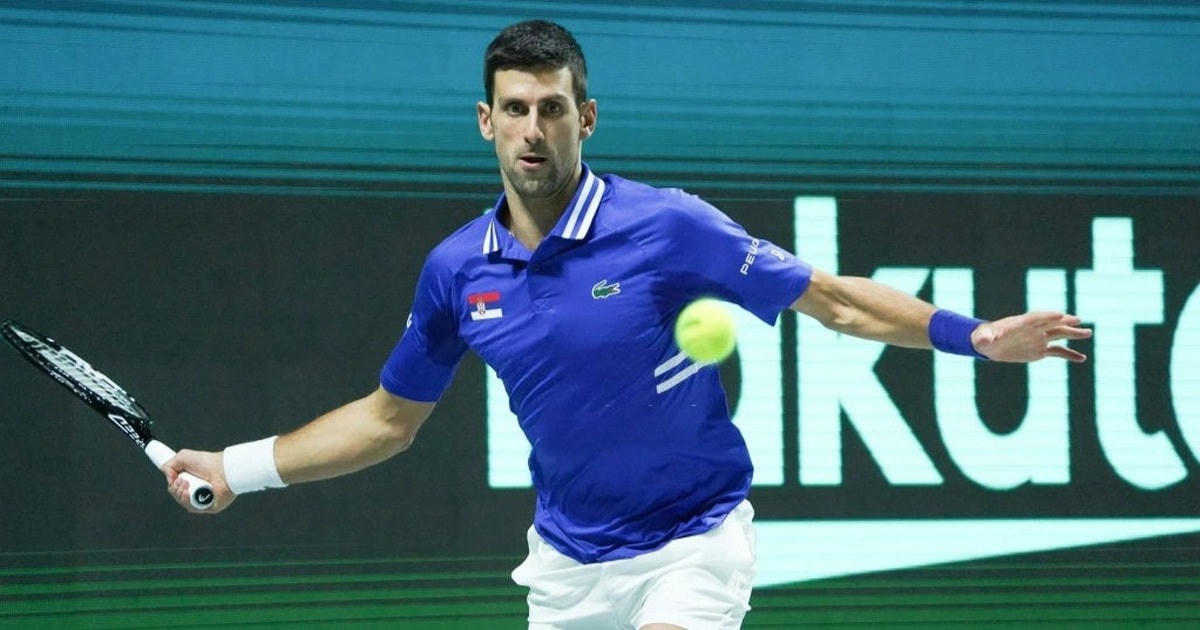 Novak Djokovic - siêu sao quần vợt nắm giữ vị trí số 1 nhiều nhất ở bảng xếp hạng tuần. Ảnh AP.