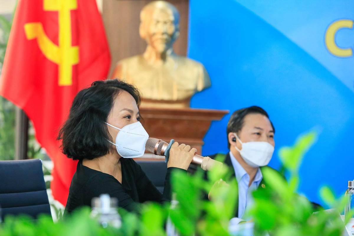 Ca sĩ Thái Thùy Linh. Ảnh: Quang Vinh.  
