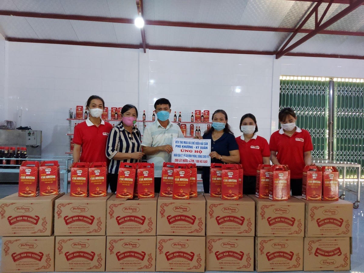 Hà Tĩnh: Huyện Kỳ Anh ủng hộ hơn 129 tấn lương thực, thực phẩm cho đồng bào miền Nam