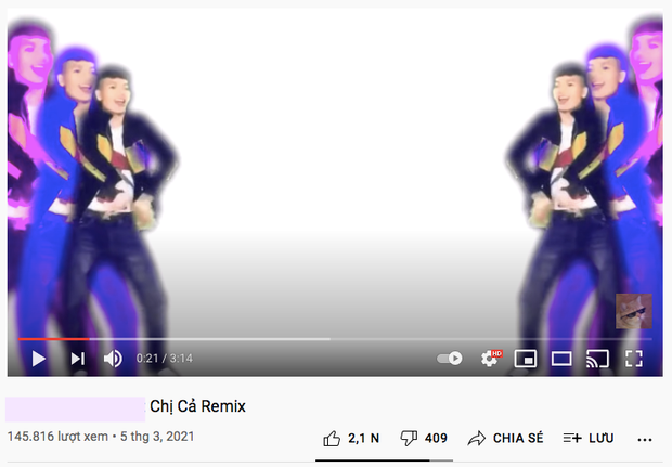 Bản rap “Censored” có nhiều từ ngữ dung tục.