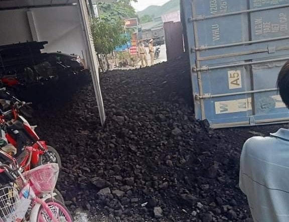 Hiện trường vụ tai nạn. (Nguồn: VOV).