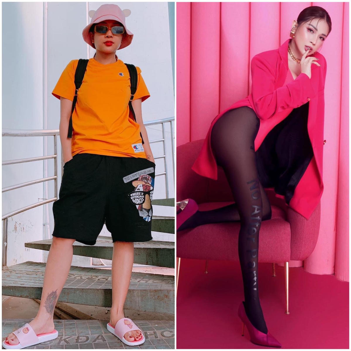 Khả Như khiến mọi người cười bò với ảnh Ngày ấy và bây giờ.