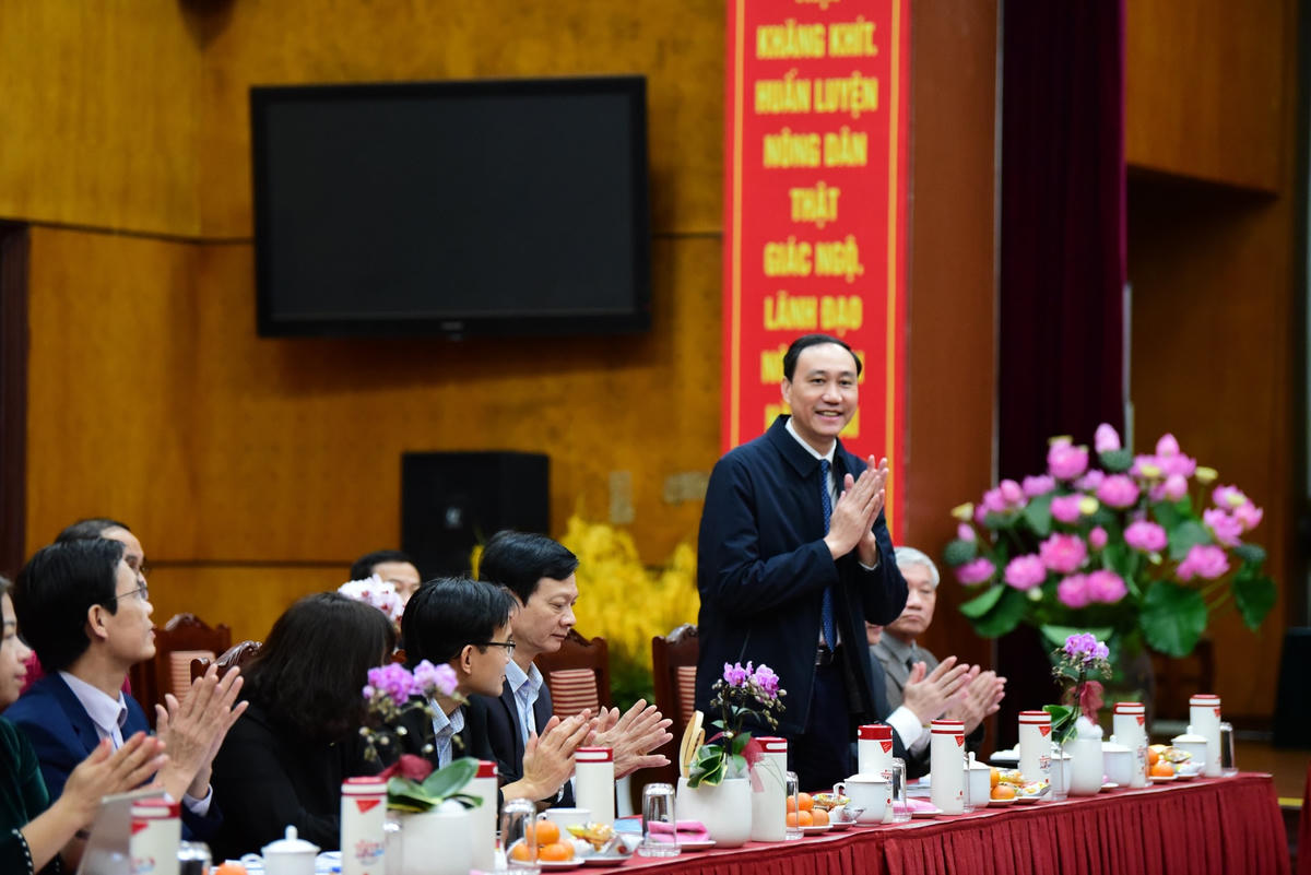 Phó Chủ tịch Phùng Khánh Tài dự Hội thảo.
