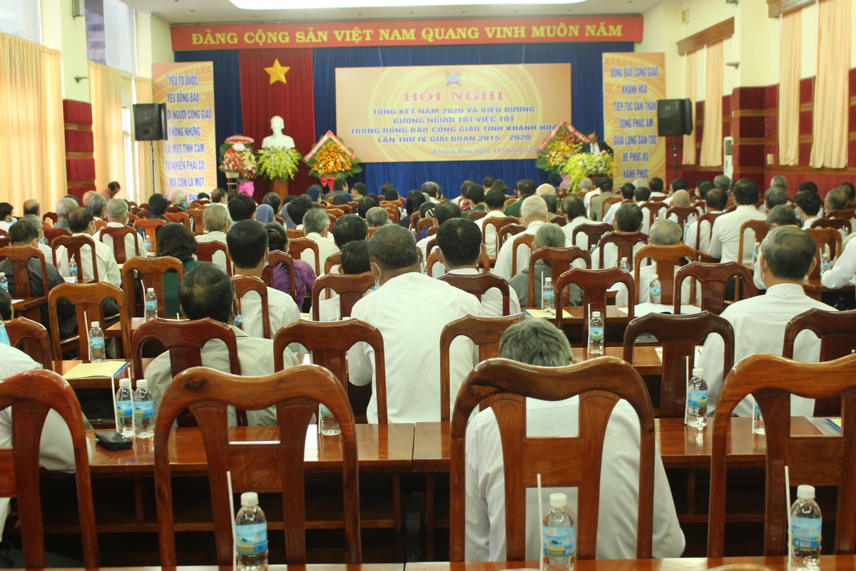Khánh Hòa biểu dương 49 tập thể, cá nhân người tốt, việc tốt trong đồng bào Công giáo