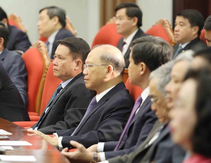 Hình ảnh khai mạc Hội nghị lần thứ 15 Ban Chấp hành Trung ương Đảng