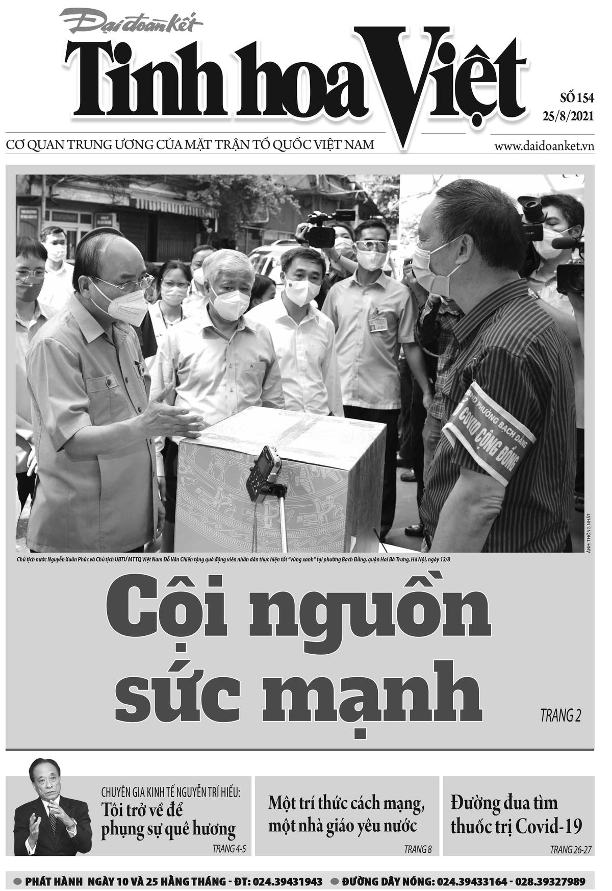 Đón đọc Tinh hoa Việt số 154 với nhiều nội dung hấp dẫn