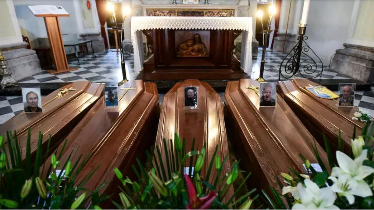Italy là nước đầu tiên ở châu Âu bùng phát dịch Covid-19. Ảnh: AFP.  