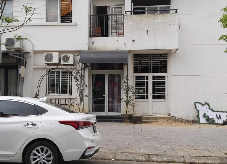 Hiện trường nơi xảy ra sự việc. Ảnh: Nguyễn Quốc.