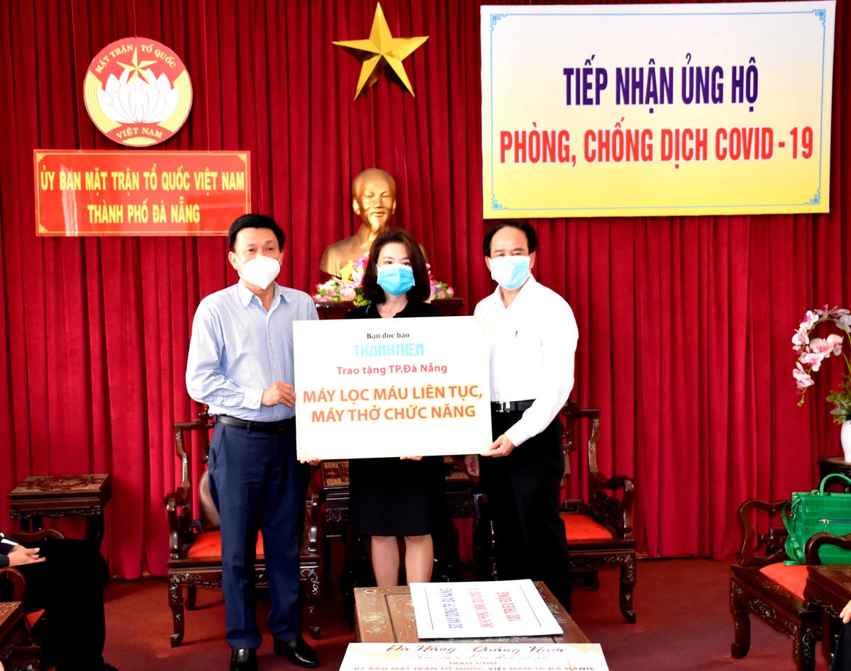 Các đơn vị ủng hộ phòng, chống dịch Covid-19.