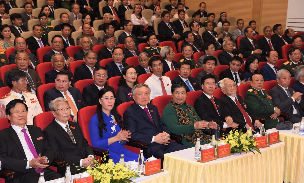 Các đại biểu tham dự Đại hội đại biểu Đảng bộ tỉnh Quảng Ngãi lần thứ XX.