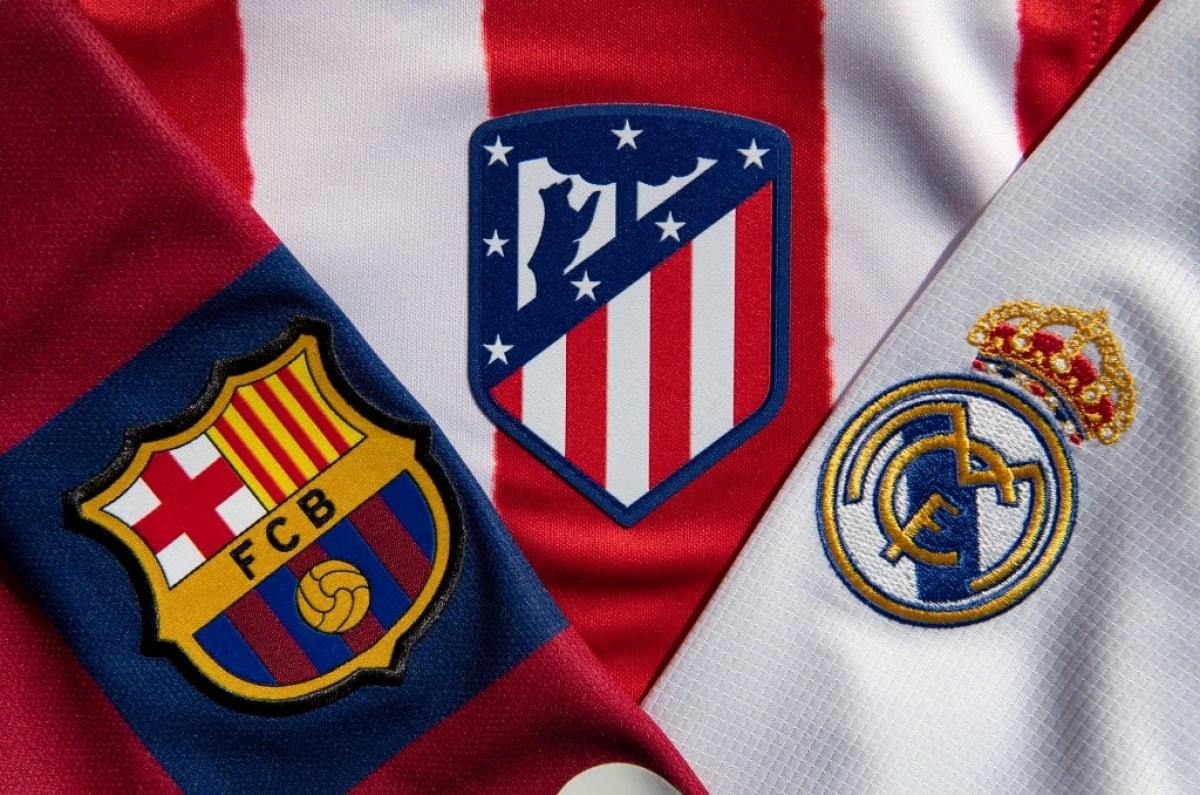 Cuộc đua tam mã tới chức vô địch La Liga 2020/2021. Ảnh: Getty.