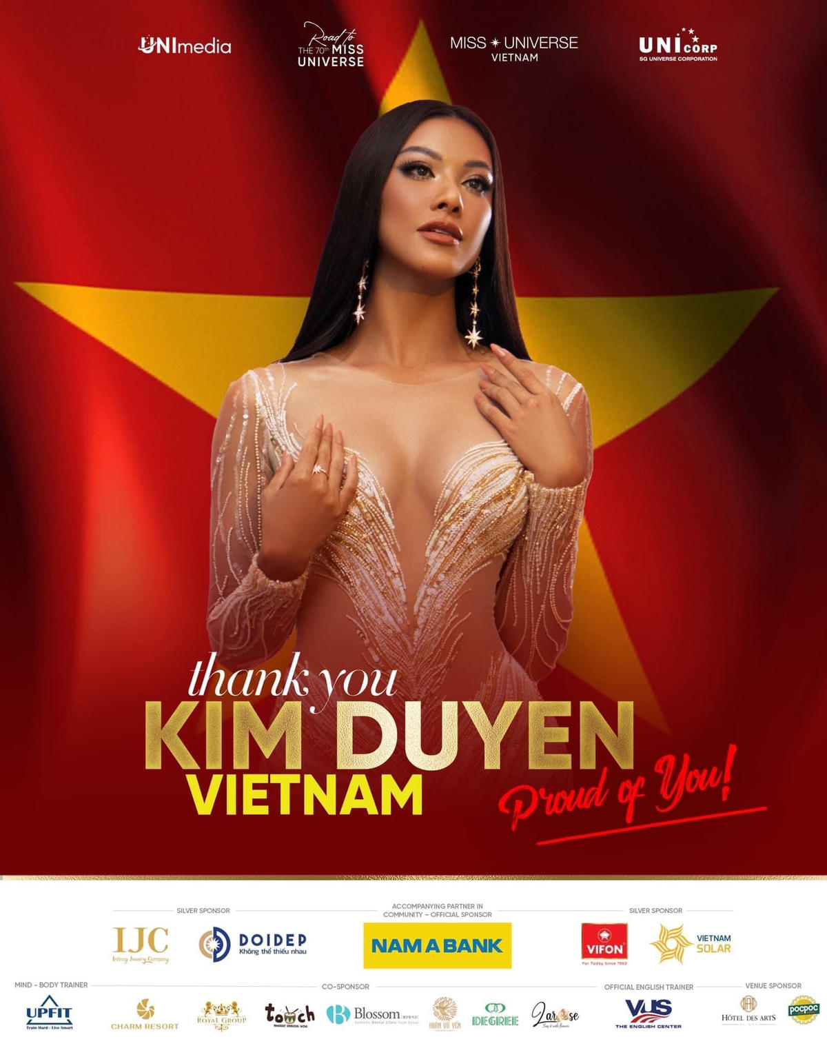 Nguyễn Huỳnh Kim Duyên cũng có tên trong top 16 chung cuộc nhờ khán giả bình chọn.
