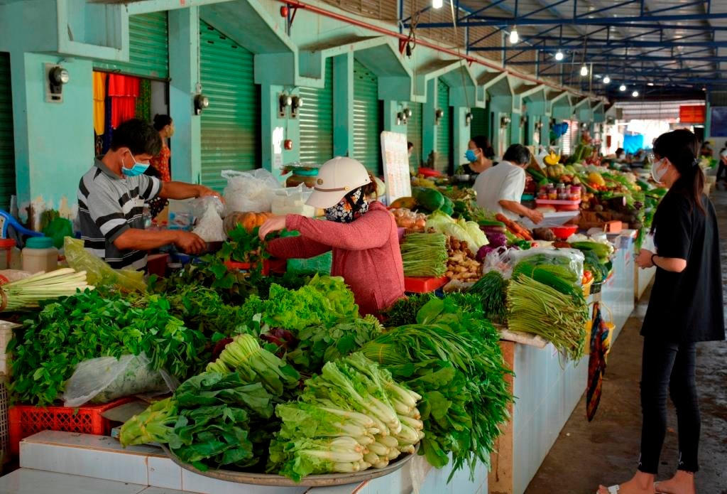 Nguồn cung ứng thực phẩm luôn được đảm bảo