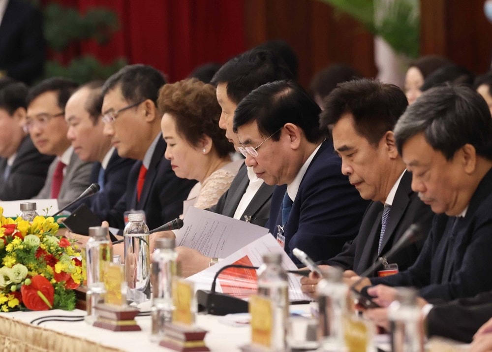 Các đại biểu dự cuộc “Đối thoại 2045.” (Ảnh: Thống Nhất/TTXVN).
