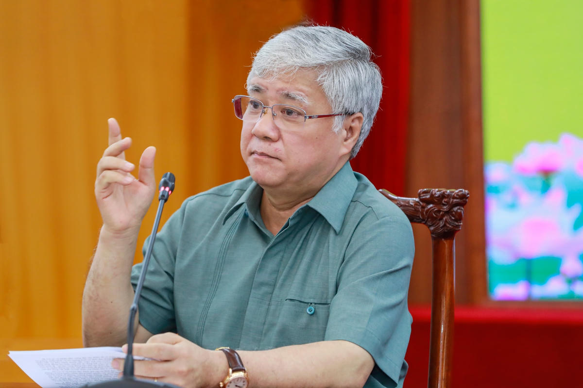 Bí thư Trung ương Đảng, Chủ tịch UBTƯ MTTQ Việt Nam Đỗ Văn Chiến.
