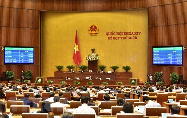 Quang cảnh một buổi họp Quốc hội. (Ảnh: Dương Giang/TTXVN).