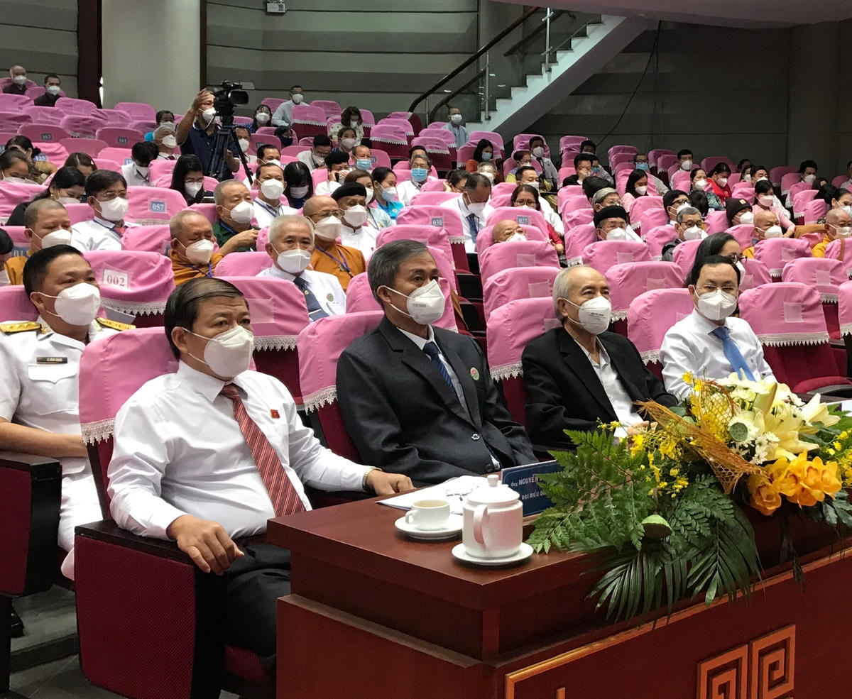 Các đại biểu dự Đại hội đại biểu Mặt trận TP Thủ Đức lần thứ I.