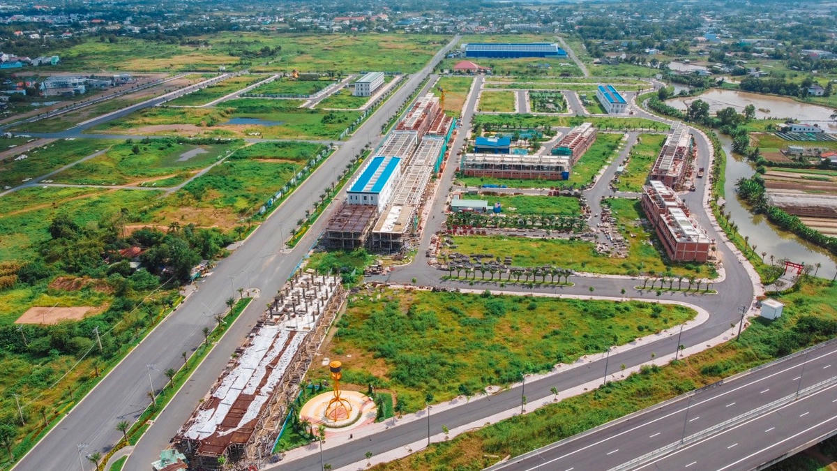 Bất động sản vùng ven TP HCM đang trỗi dậy.