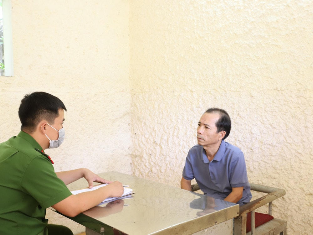 Đối tượng Phạm Hữu Lợi. Ảnh: Công an Hà Tĩnh.
