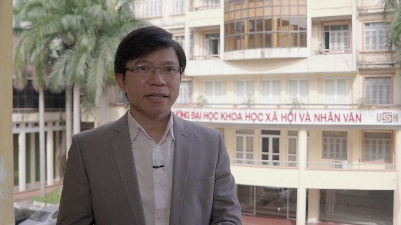 GS.TS Hoàng Anh Tuấn, Phó Hiệu trưởng ĐH Khoa học Xã hội và Nhân văn, ĐH Quốc gia Hà Nội. Ảnh: Báo Xây dựng.