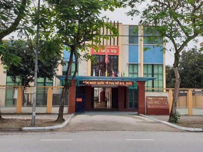 Trụ sở Sở Nội vụ tỉnh Nghệ An.