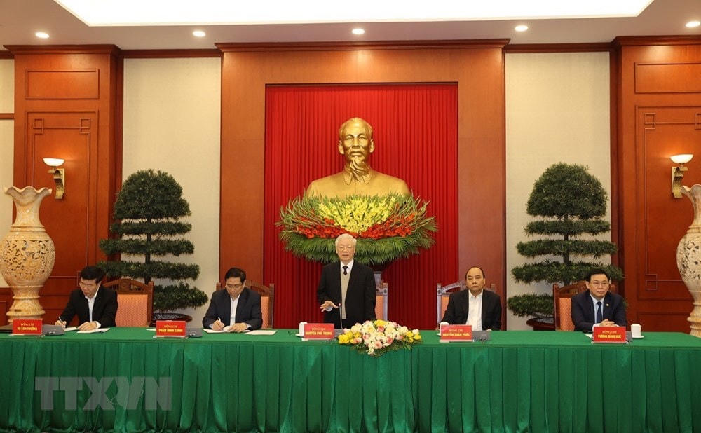 Bộ Chính trị, Ban Bí thư gặp mặt thân mật các đồng chí nguyên lãnh đạo
