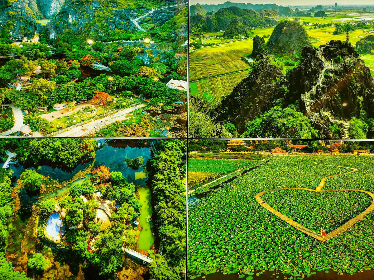 Không chỉ có Tràng An, Ninh Bình còn được tạo hoá ban tặng nhiều thắng cảnh tuyệt mĩ.