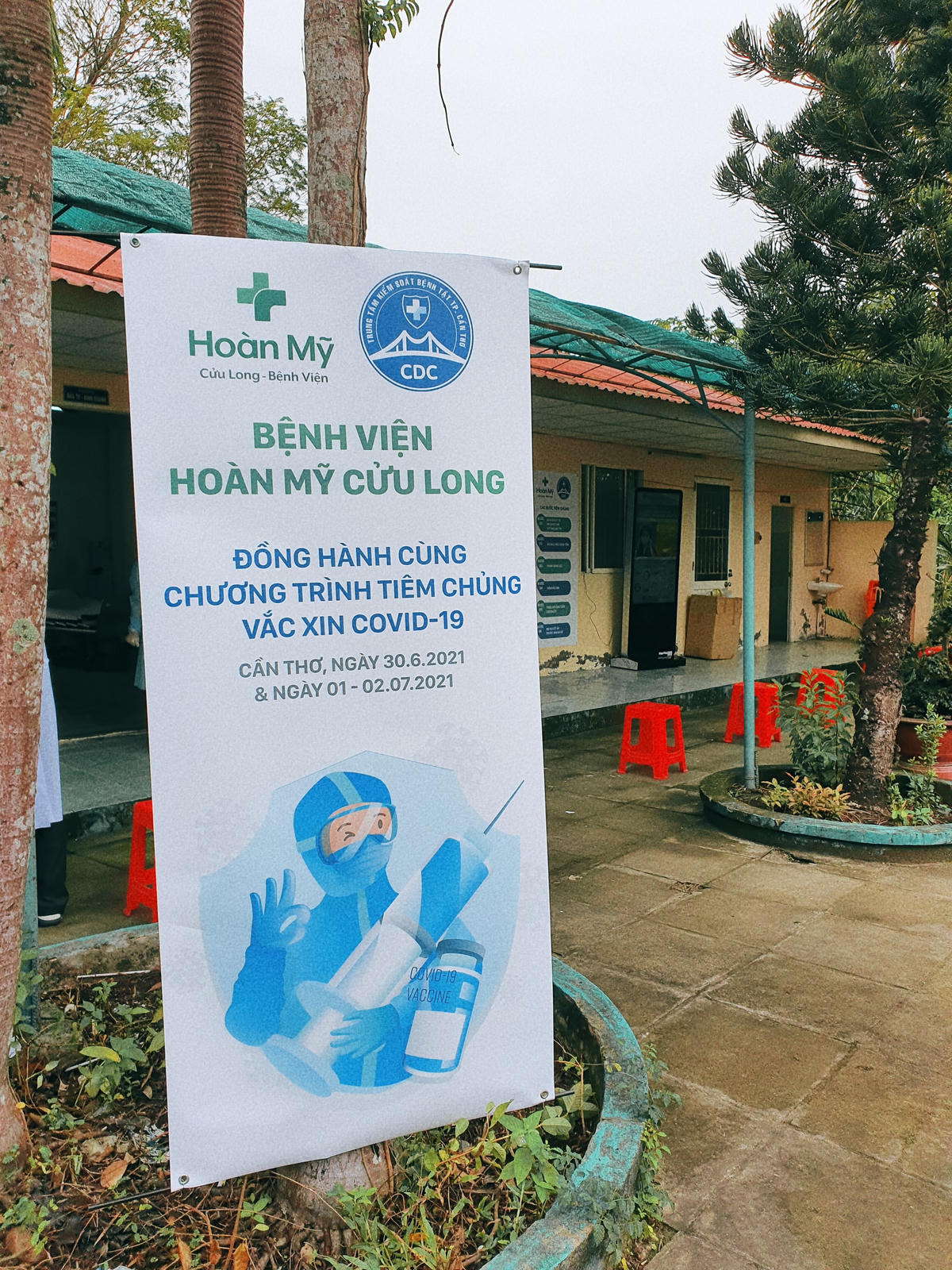 Bệnh viện HMCL đồng hành cùng chương trình tiêm chủng vaccine Covid-19.