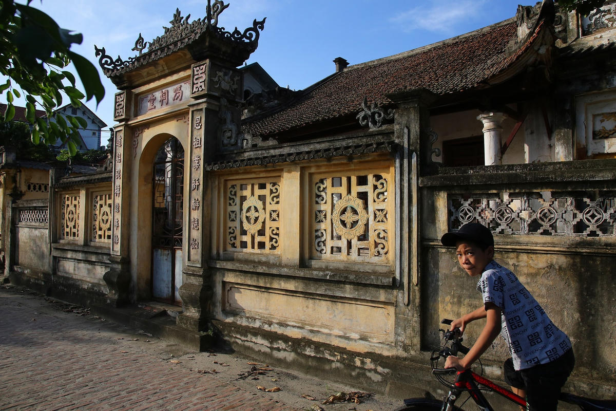 [ẢNH] Phát hiện thêm một cổ trấn đẹp bình dị cách Hà Nội 30 km