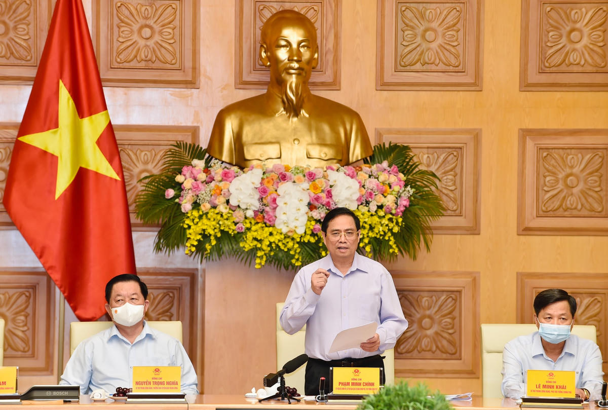 Thủ tướng Chính phủ Phạm Minh Chính: Sứ mệnh của những người làm báo đầy ý nghĩa, tự hào, vẻ vang nhưng cũng vô cùng gian nan và vất vả. Ảnh: VGP.