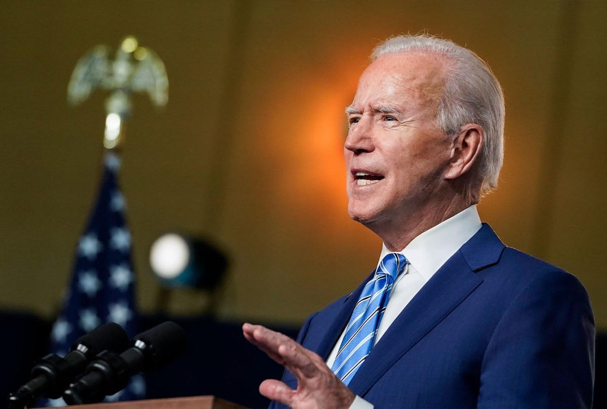 Ứng viên Joe Biden đang rộng đường chiến thắng. (Nguồn: AFP).