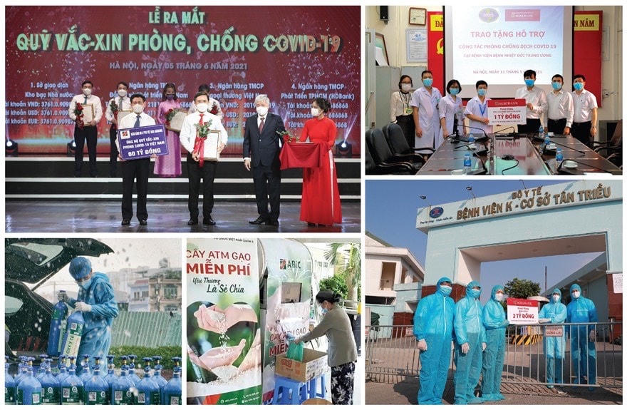 Các hoạt động ý nghĩa chung tay cùng cộng đồng vượt qua đại dịch.