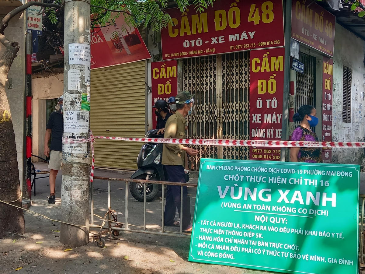 Hà Nội: Thiết lập những ‘vùng xanh’ đầu tiên an toàn với dịch Covid-19