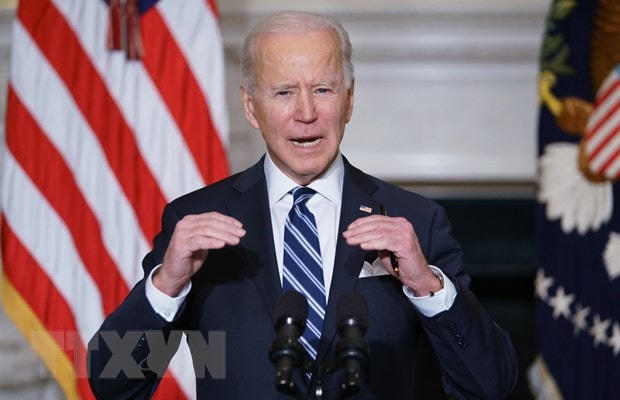 Tổng thống Mỹ Joe Biden. (Ảnh: AFP/TTXVN).