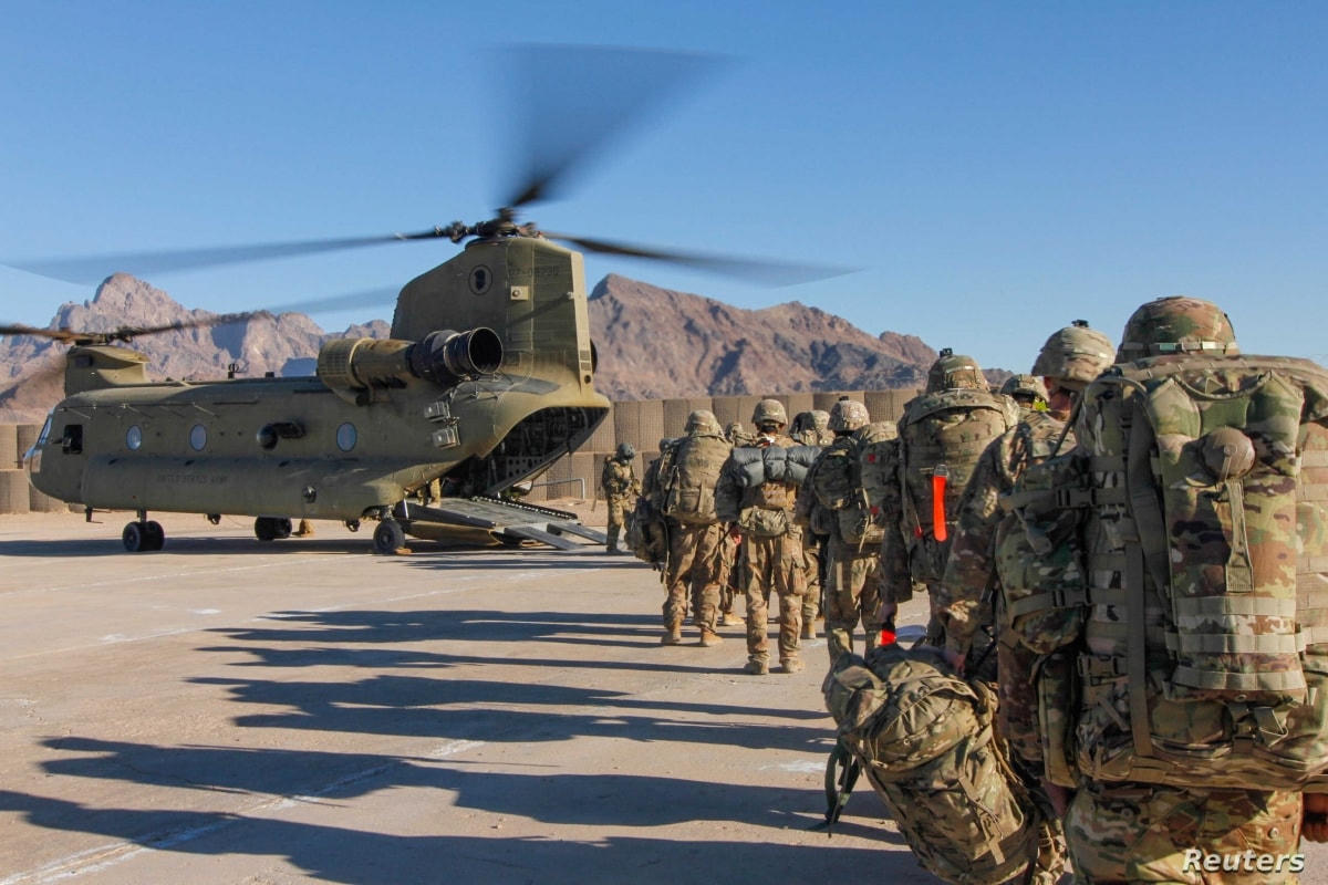 Binh lính Mỹ ở Afghanistan.