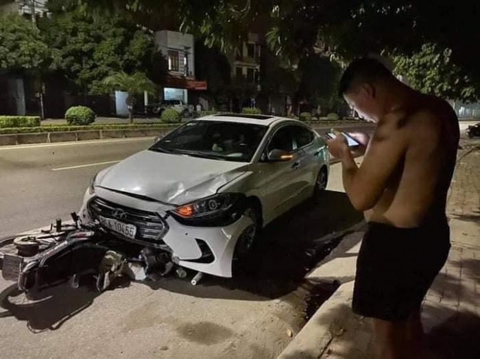 Hiện trường vụ tai nạn. Ảnh: Báo Giao thông.