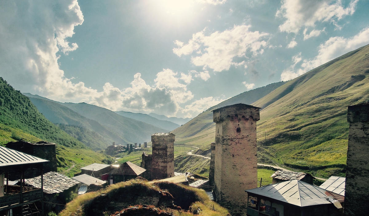 Svaneti, một vùng đất cao nguyên biệt lập. Ảnh: CNN.
