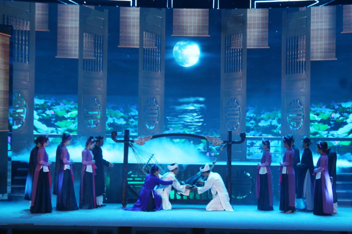 Hoạt cảnh Đại thi hào Nguyễn Du rời xa trần thế.