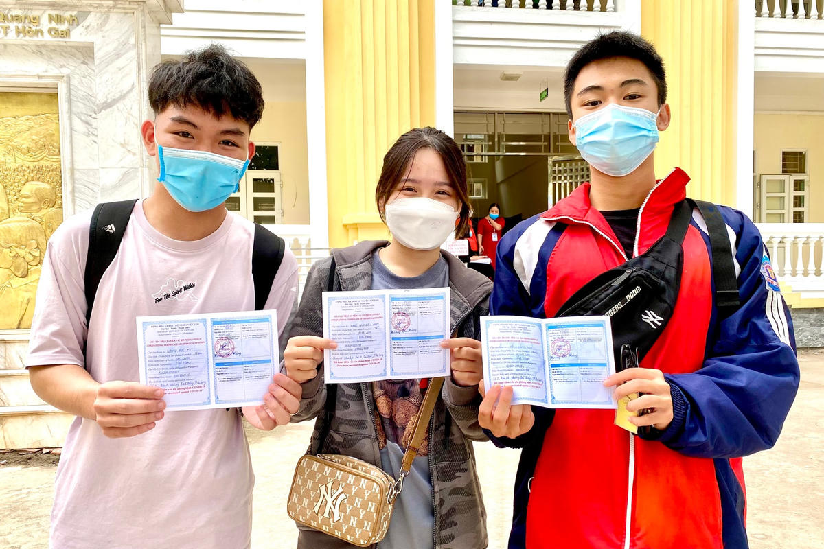 Quảng Ninh có tỷ lệ người dân tiêm vaccine phòng, chống Covid-19 rất cao. 