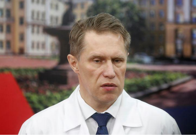 Bộ trưởng Bộ Y tế Nga Mikhail Murashko. Nguồn: Reuters.
