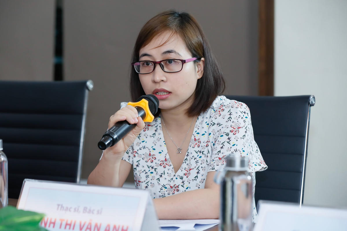 BS Trịnh Thị Vân Anh. Ảnh: Quang Vinh.