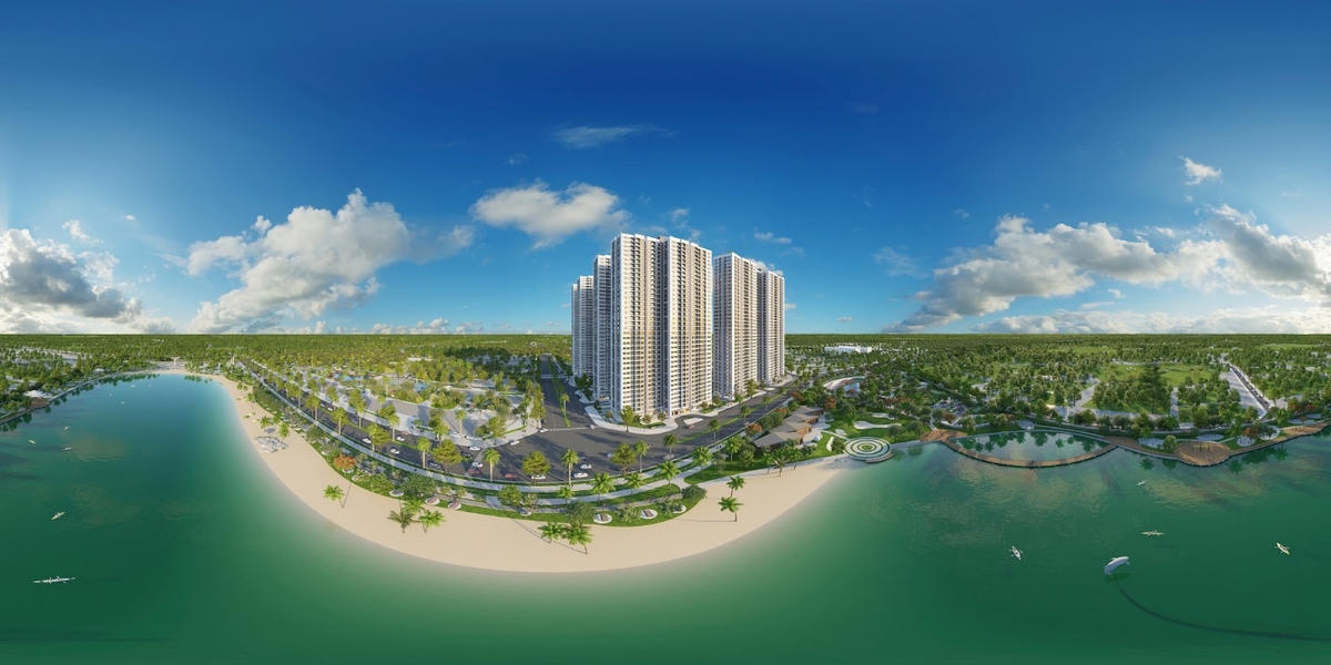 Vị trí đắc địa mang đến phong thủy vượng khí cho các căn hộ Imperia Smart City.