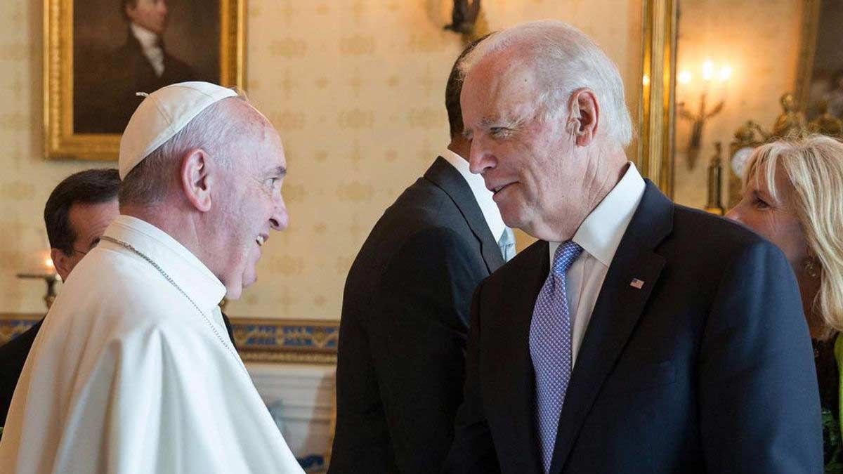 Cuộc gặp gỡ giữa Tổng thống Mỹ và Giáo hoàng Francis.
